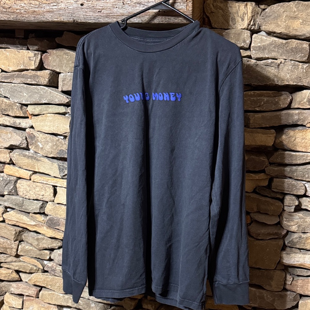 American Eagle exclusive limited Young Money collection Black Long Sleeve Shirt
